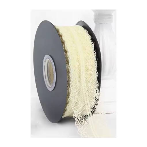 Foto - Scrapbooking krajka - Béžová, 45 metrov