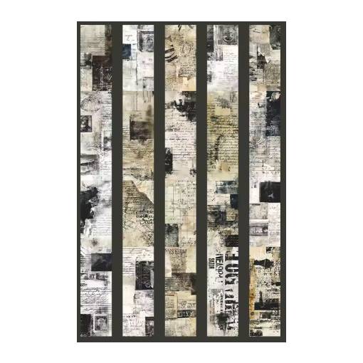 Foto - Scrapbooking Vintage lepiaca páska - Noviny 05, 2 metre