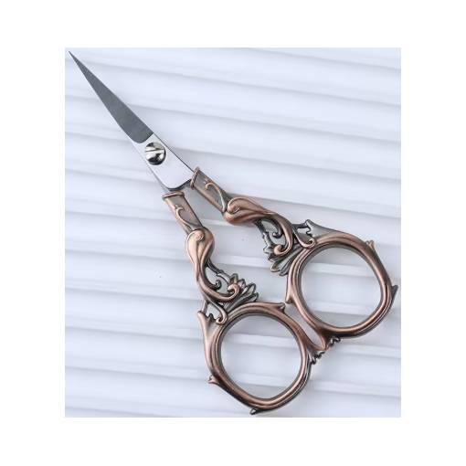Foto - Scrapbooking kovové nůžky s fénixem - Červená meď