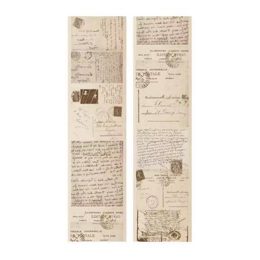 Foto - Scrapbooking Vintage lepiaca páska - Text, 04