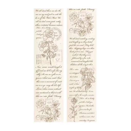 Foto - Scrapbooking Vintage lepiaca páska - Text, 05