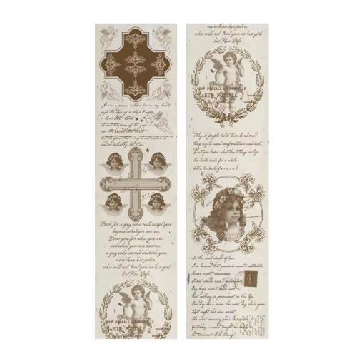 Foto - Scrapbooking Vintage lepiaca páska - Text, 06