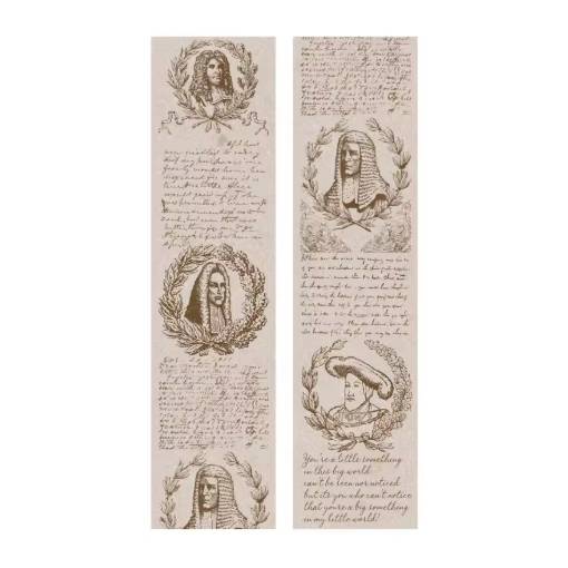 Foto - Scrapbooking Vintage lepiaca páska - Text, 07