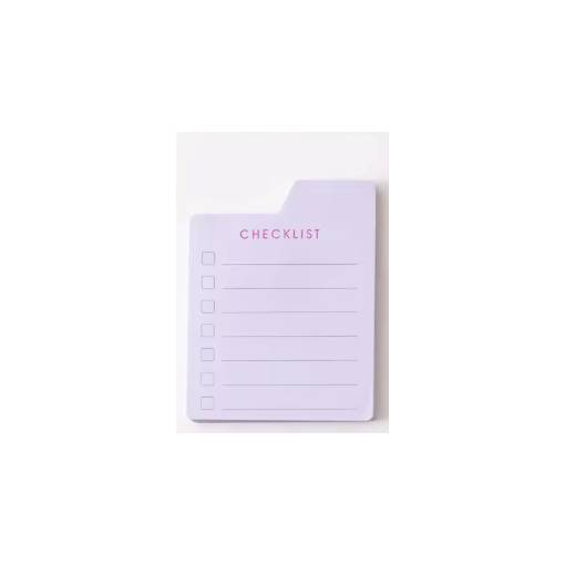 Foto - Scrapbooking samolepiaci blok - 60 listov, checklist